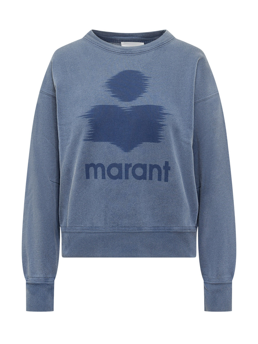 Blue Logo Crew Neck Sweatshirt