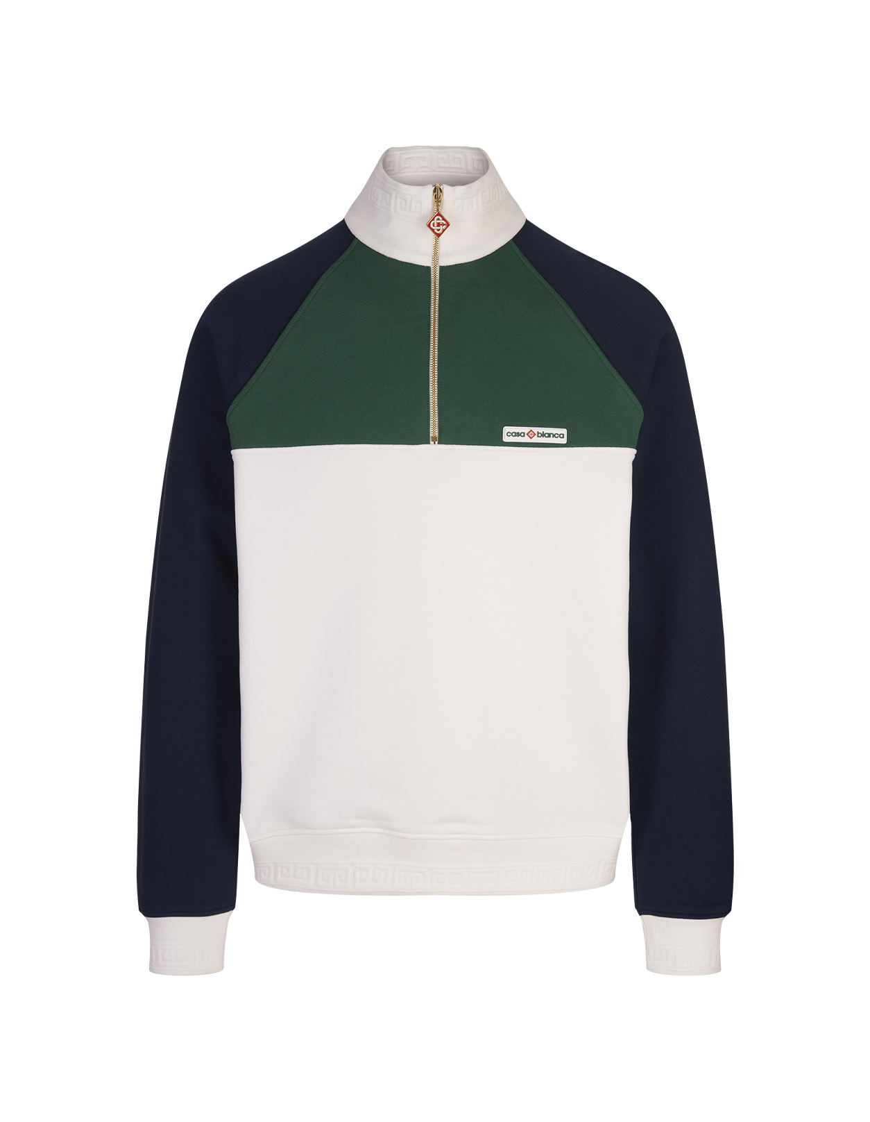 Colourblock sweatshirt - White