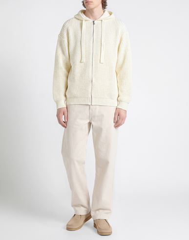 Family First Milano Man Cardigan Ivory Size XL Wool, Polyamide, Acrylic