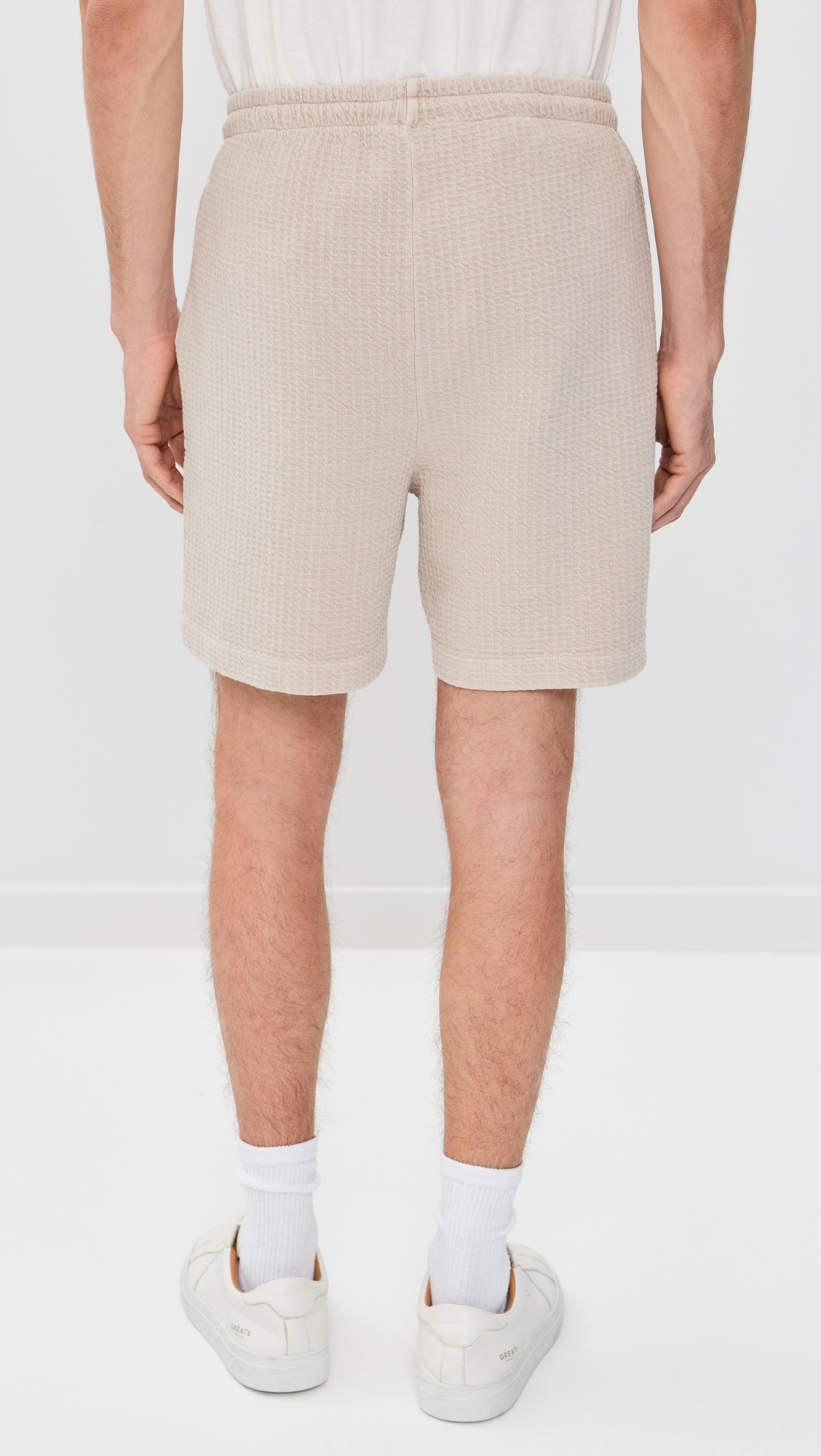 Silas Waffle Shorts 5.5 Bisque