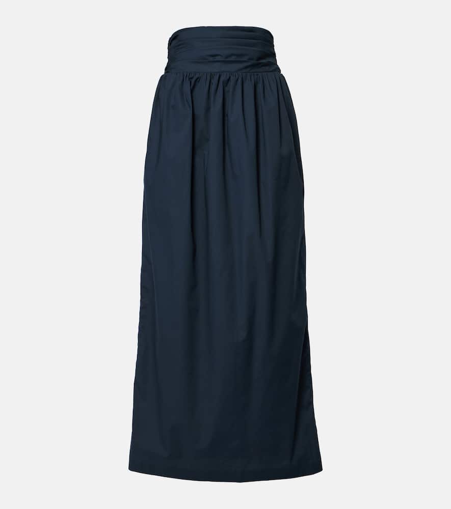 Cotton maxi skirt