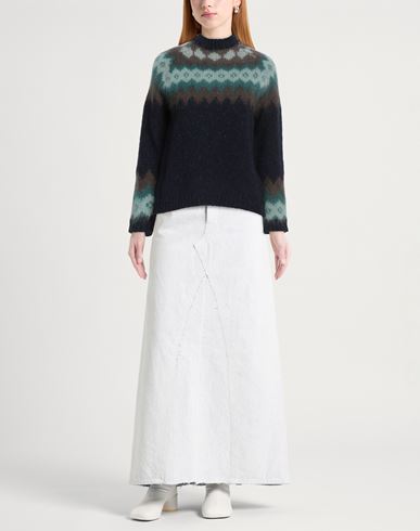 Woman Sweater Midnight blue Size M Wool, Polyamide, Mohair wool, Viscose