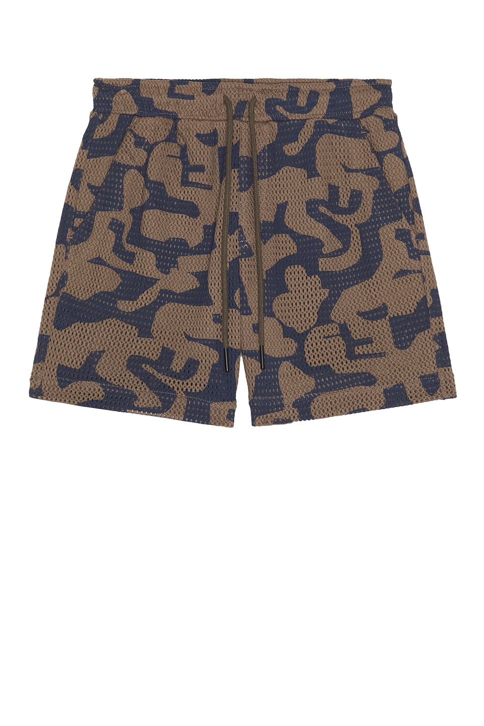 OAS Morel Puzzlotec Net Shorts in Grey,Navy. -  S also in L, M, XL/1X