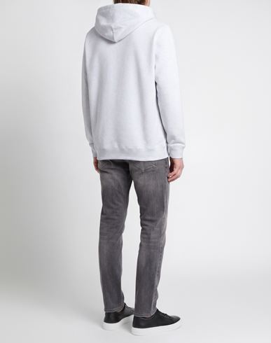 Man Sweatshirt Light grey Size XL Cotton, Elastane