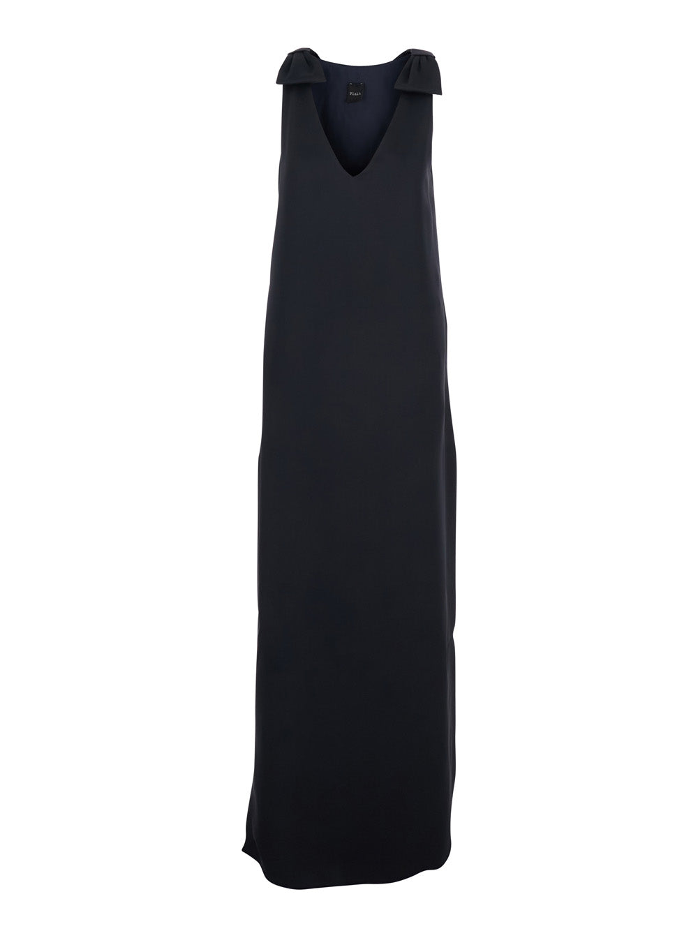 V-Neck Sleeveless Dress — Blue