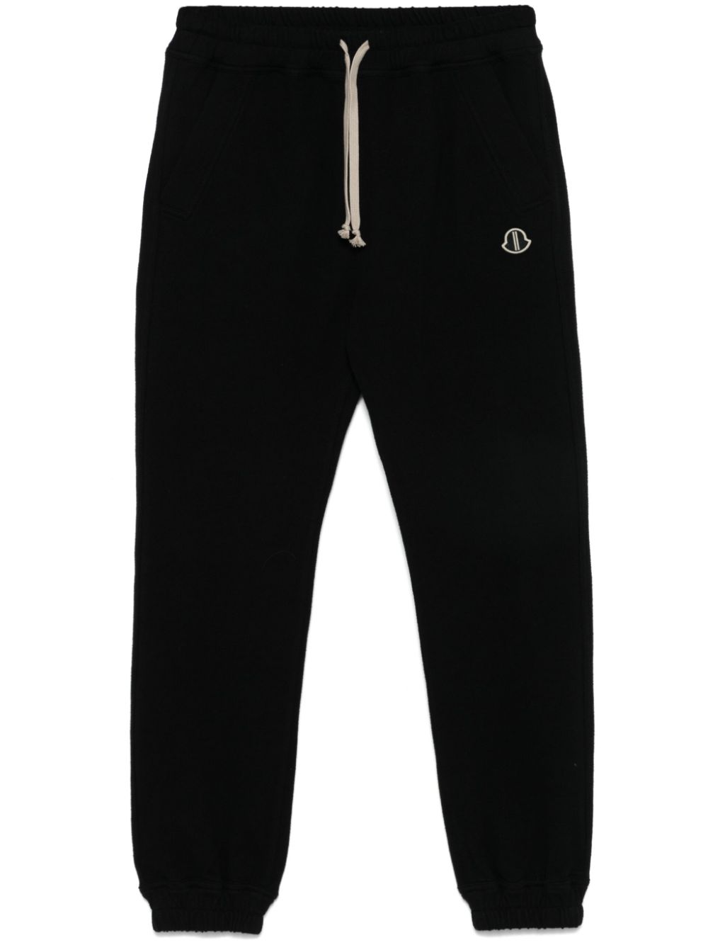 Cotton track pants - Black