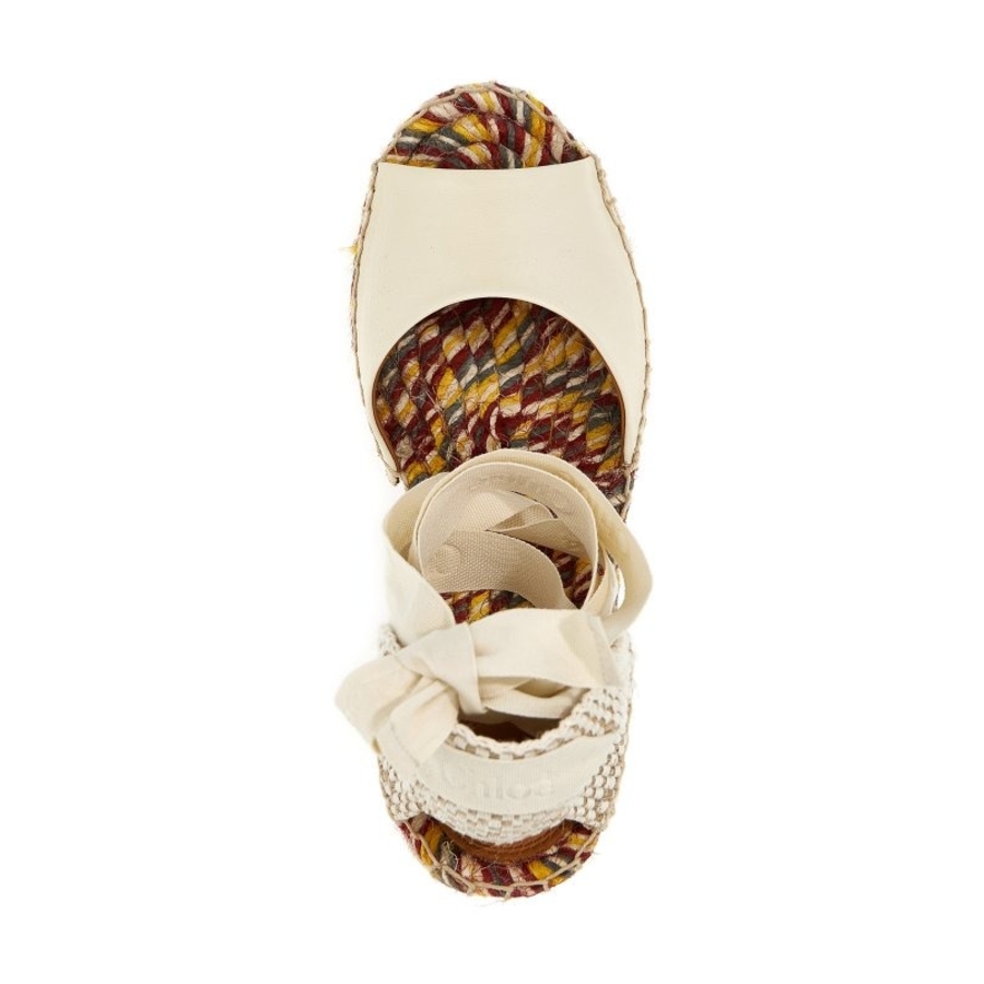 Piia Ankle-Wrap Wedge Sandals