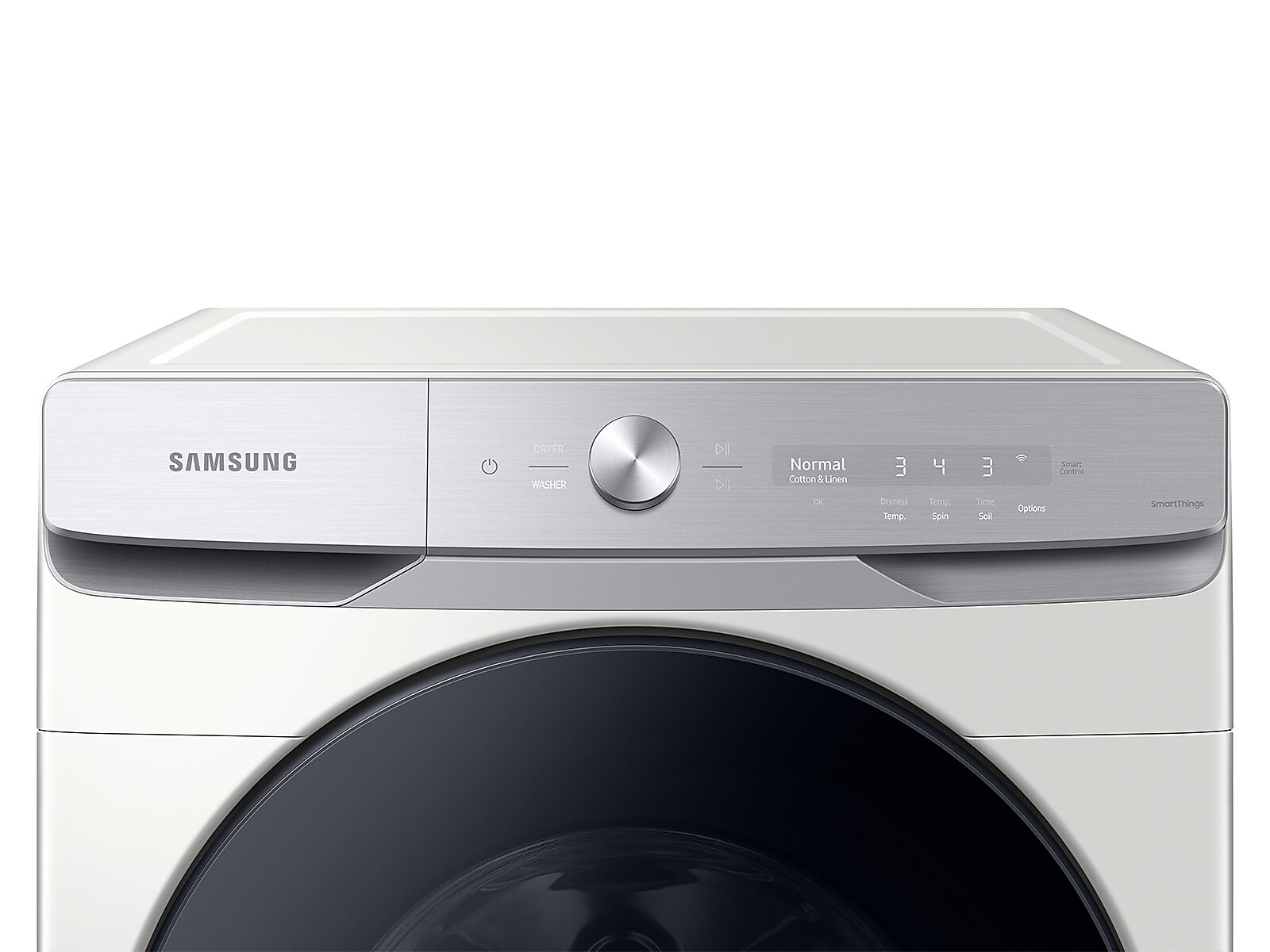 5.0 cu. ft. Extra-Large Capacity Smart Dial Front Load Washer with MultiControl™ in Ivory(WF50A8600AE/US)