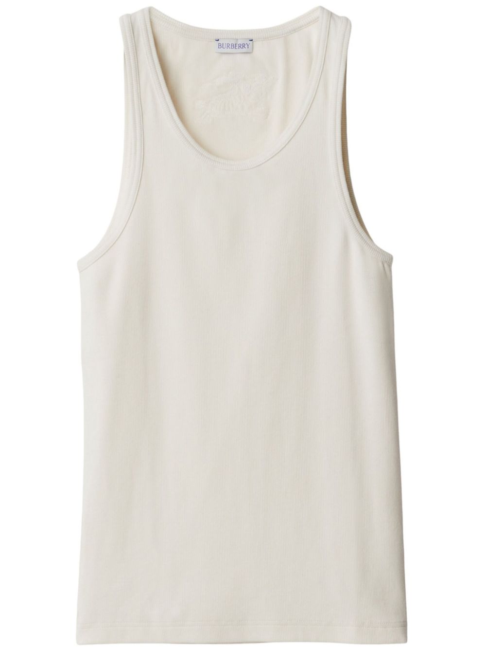 Equestrian Knight ribbed vest top - Neutrals