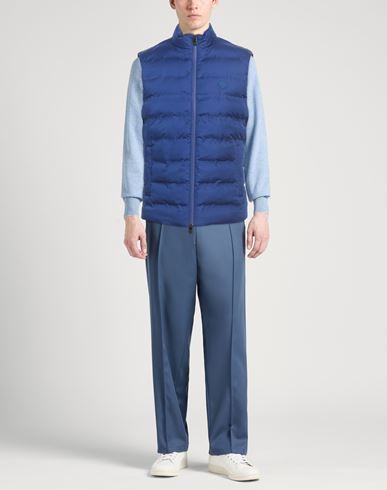 Hackett Man Vest Blue Size L Polyester