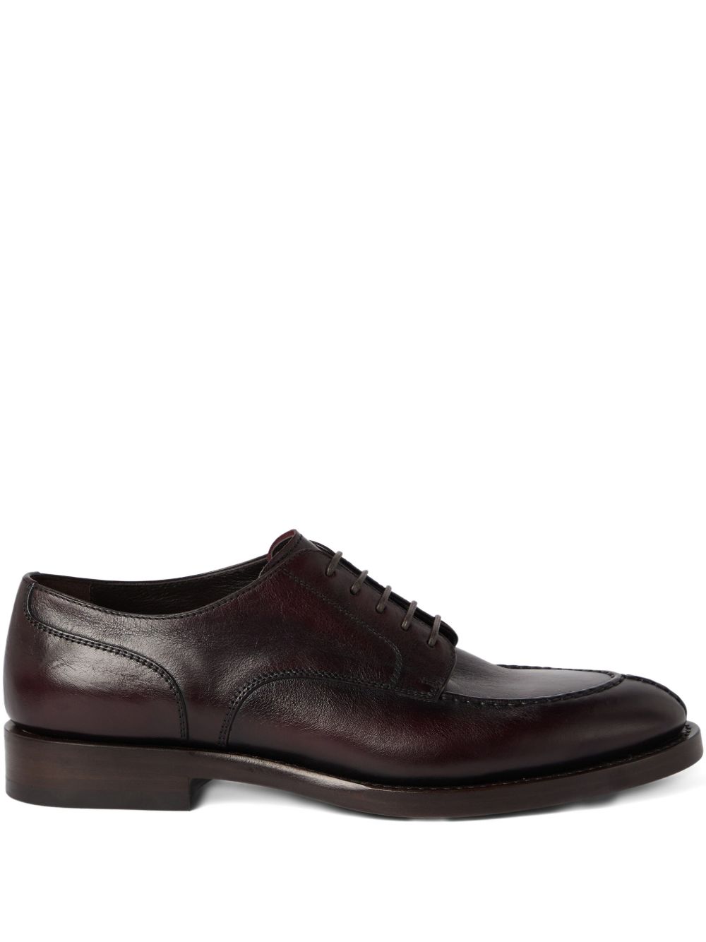 Lace-up derby shoes - Brown