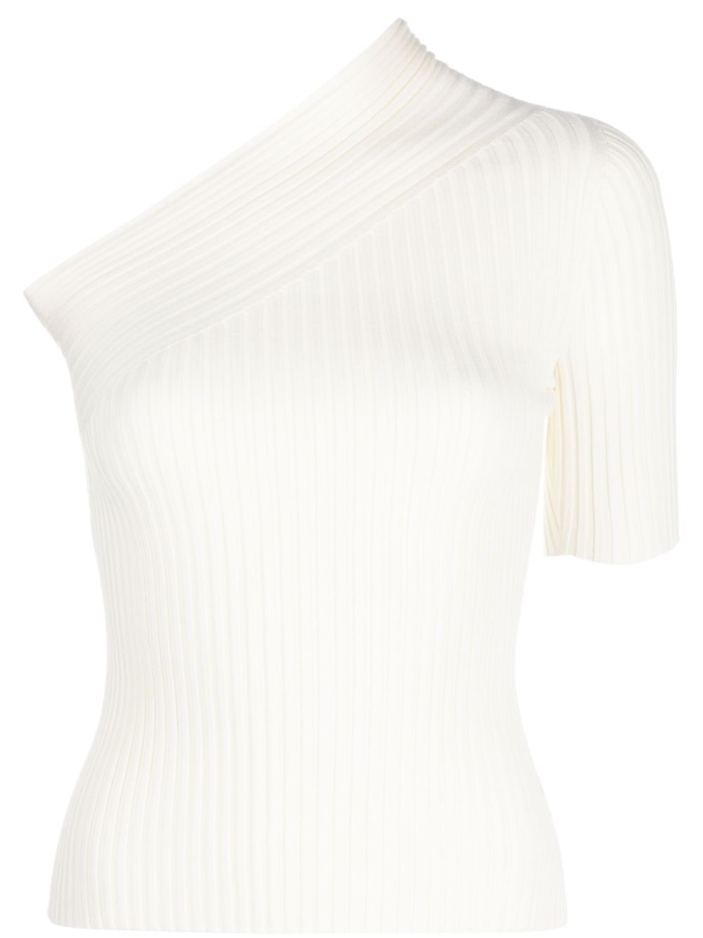 Ribbed asymmetric top - Neutrals