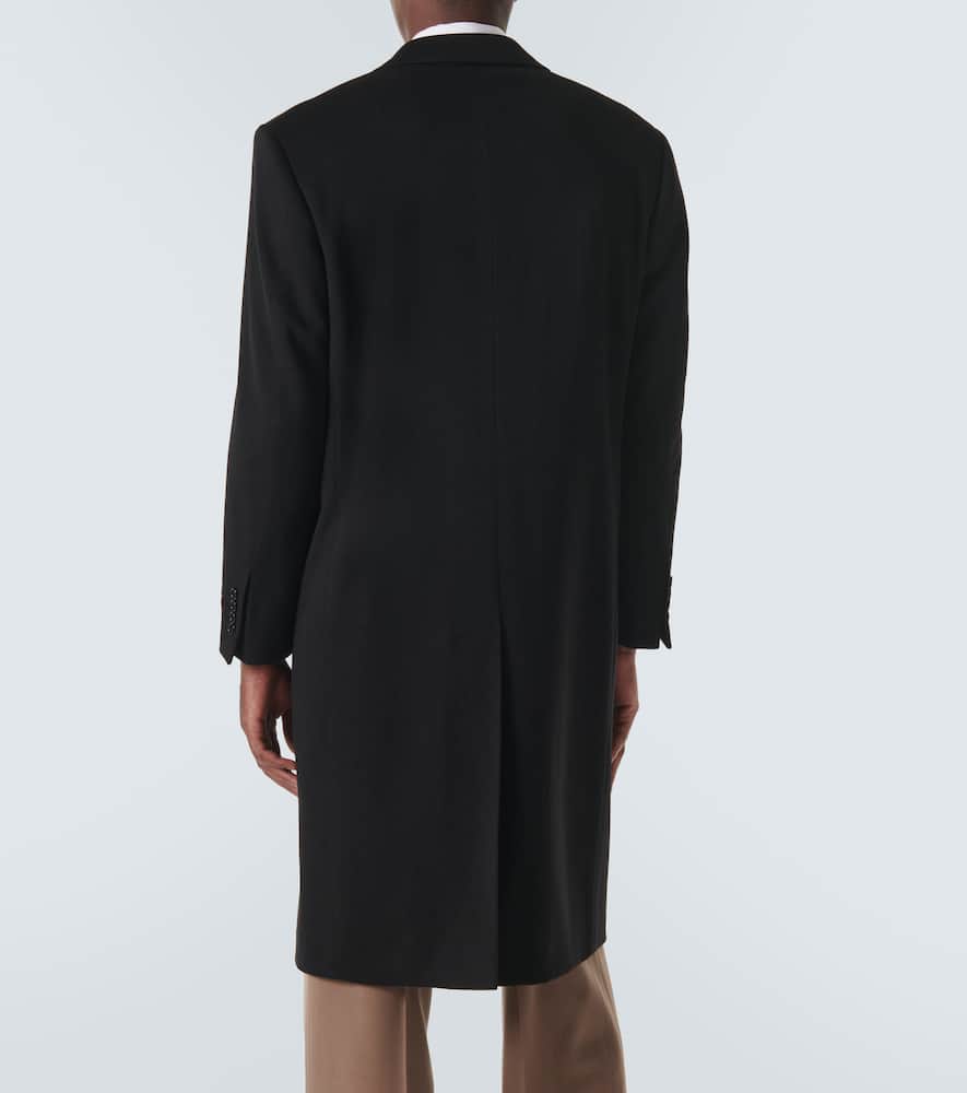 Wool and cashmere overcoat