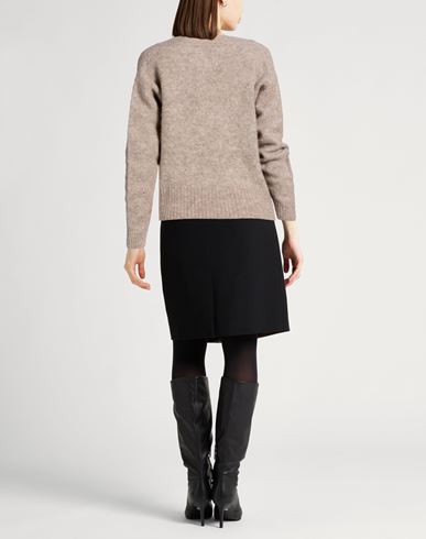 Woman Sweater Beige Size M Alpaca wool, Polyamide, Virgin Wool, Elastane