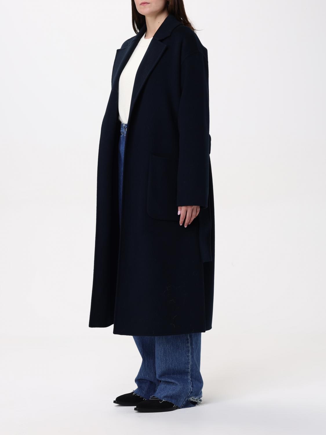 Wool belted coat - Brown