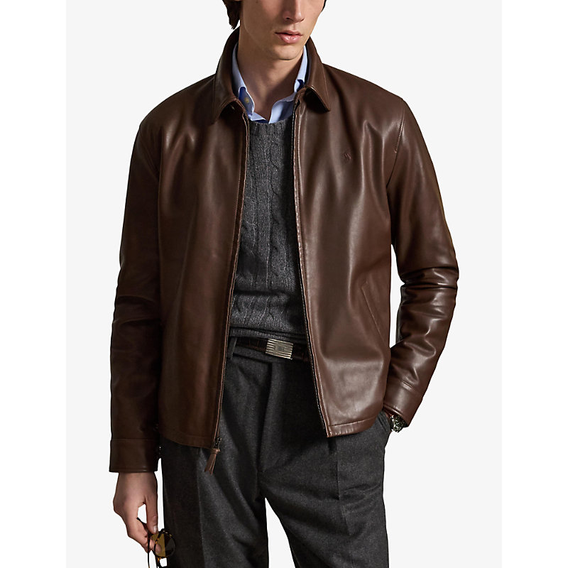 Mens The Bayville Leather Jacket
