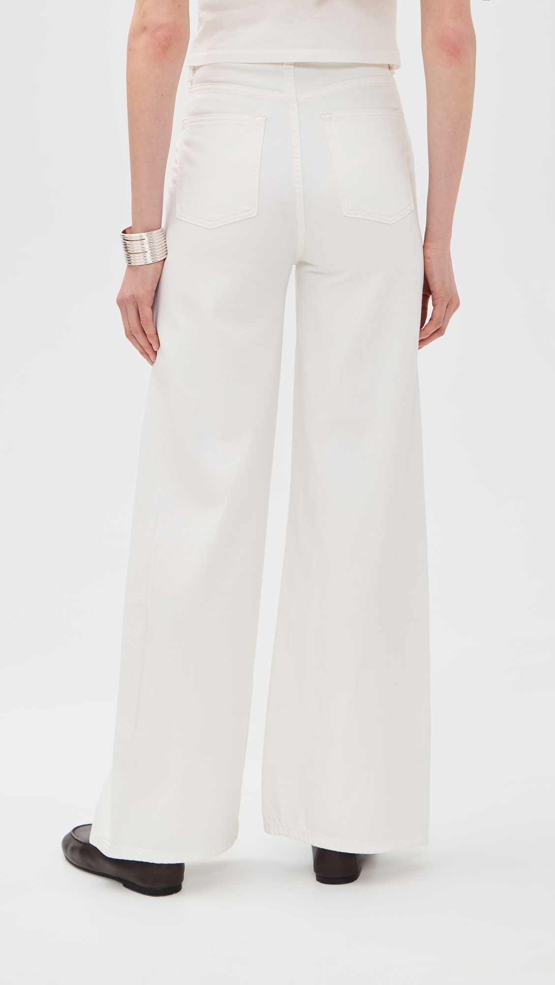 NCE Wide Leg Jeans Twisted Optic