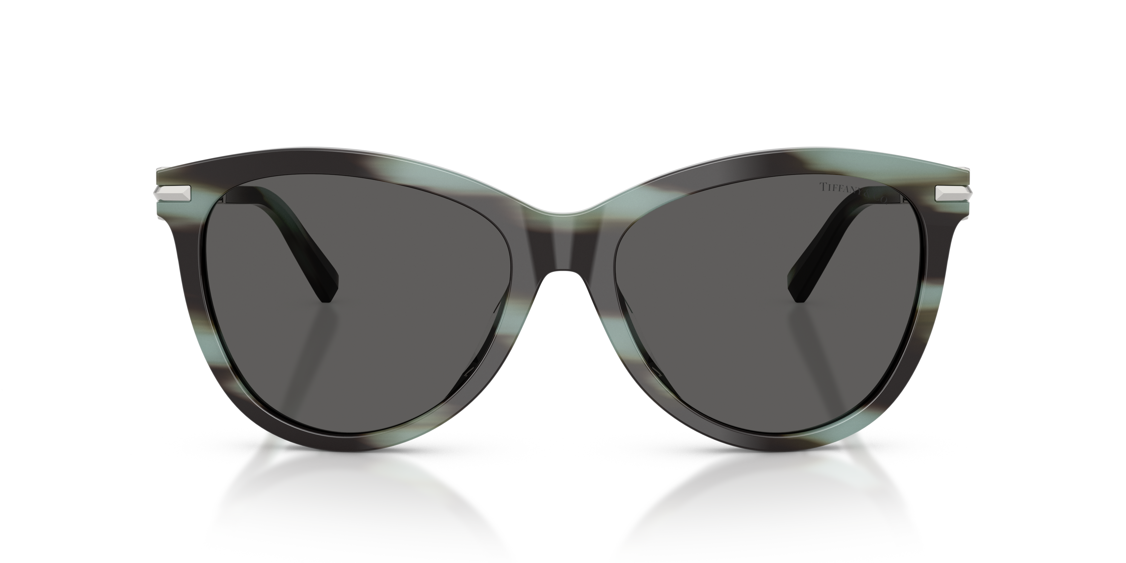 Tiffany Donna Tiffany TF4258BU 8443S4 Occhiali da sole Acetato Tartaruga Grigio Pantos Normale