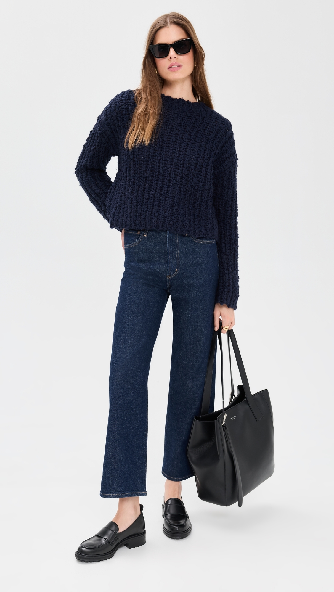 Marina Pullover Sweater Navy