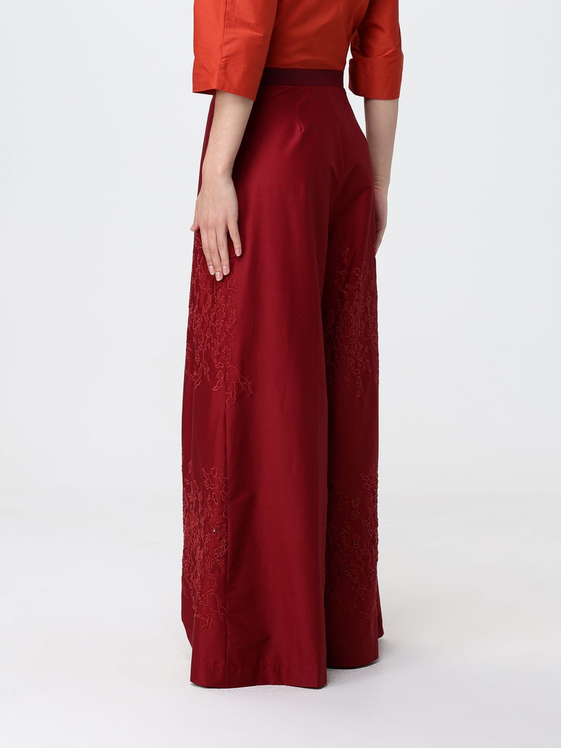 Pants Woman color Coral