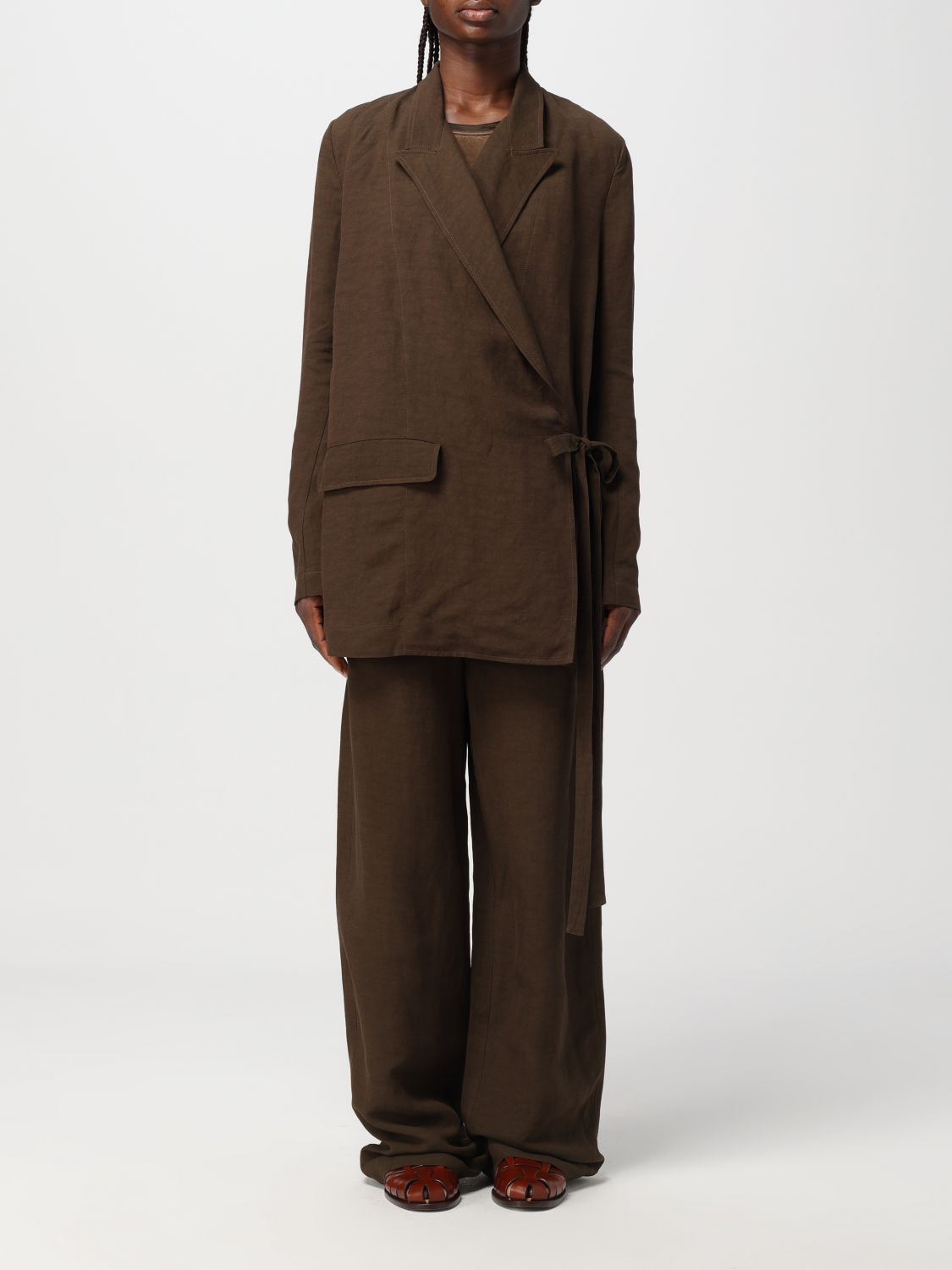 Blazer Woman color Brown