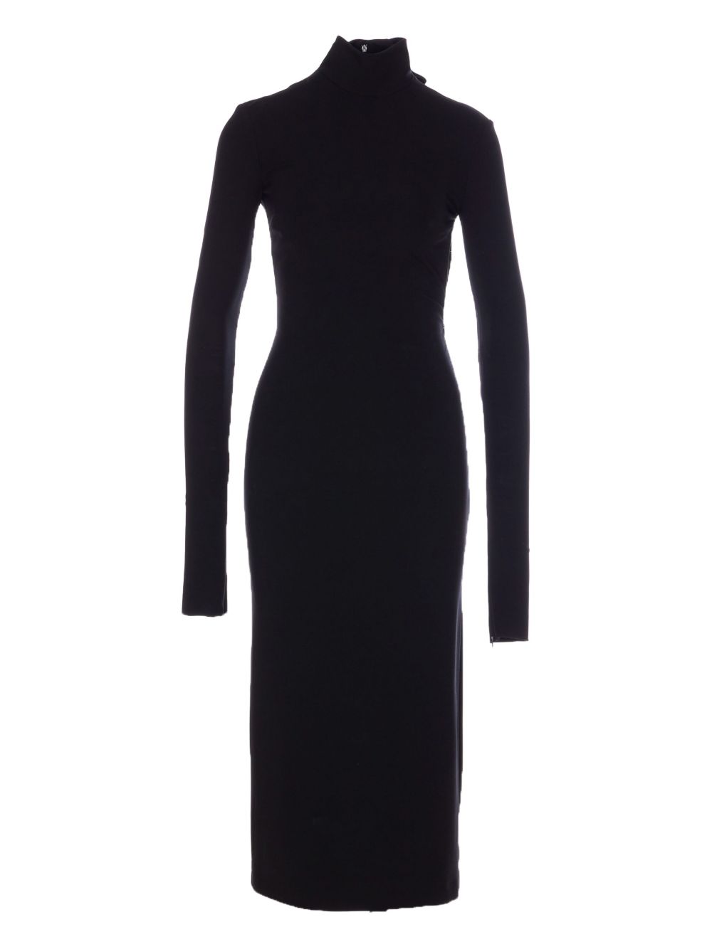 Balenciaga high-neck dress - Black