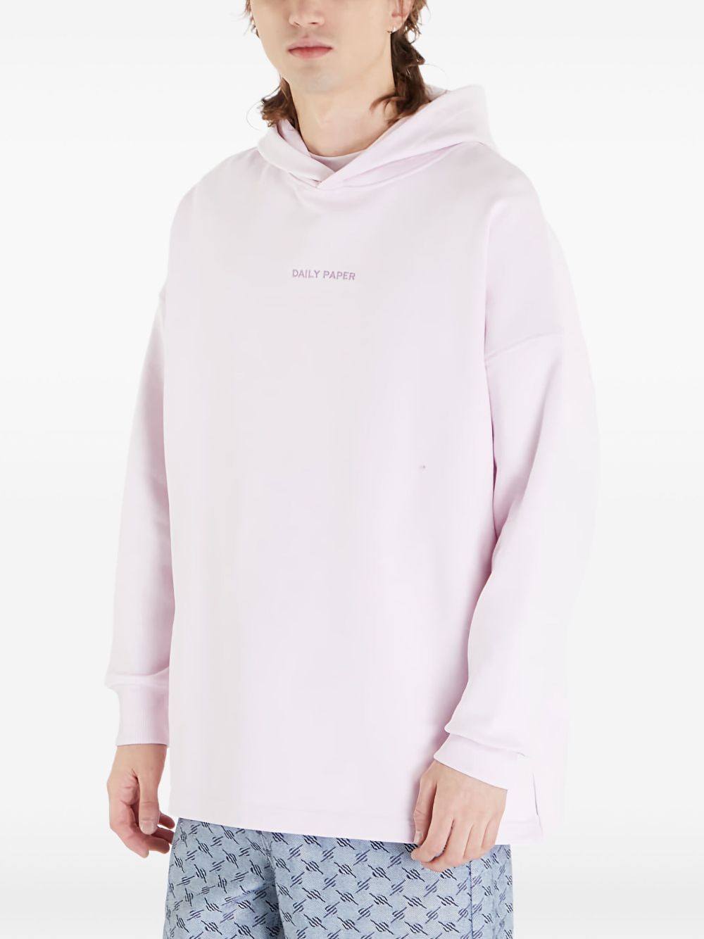 Jersey hoodie - Pink