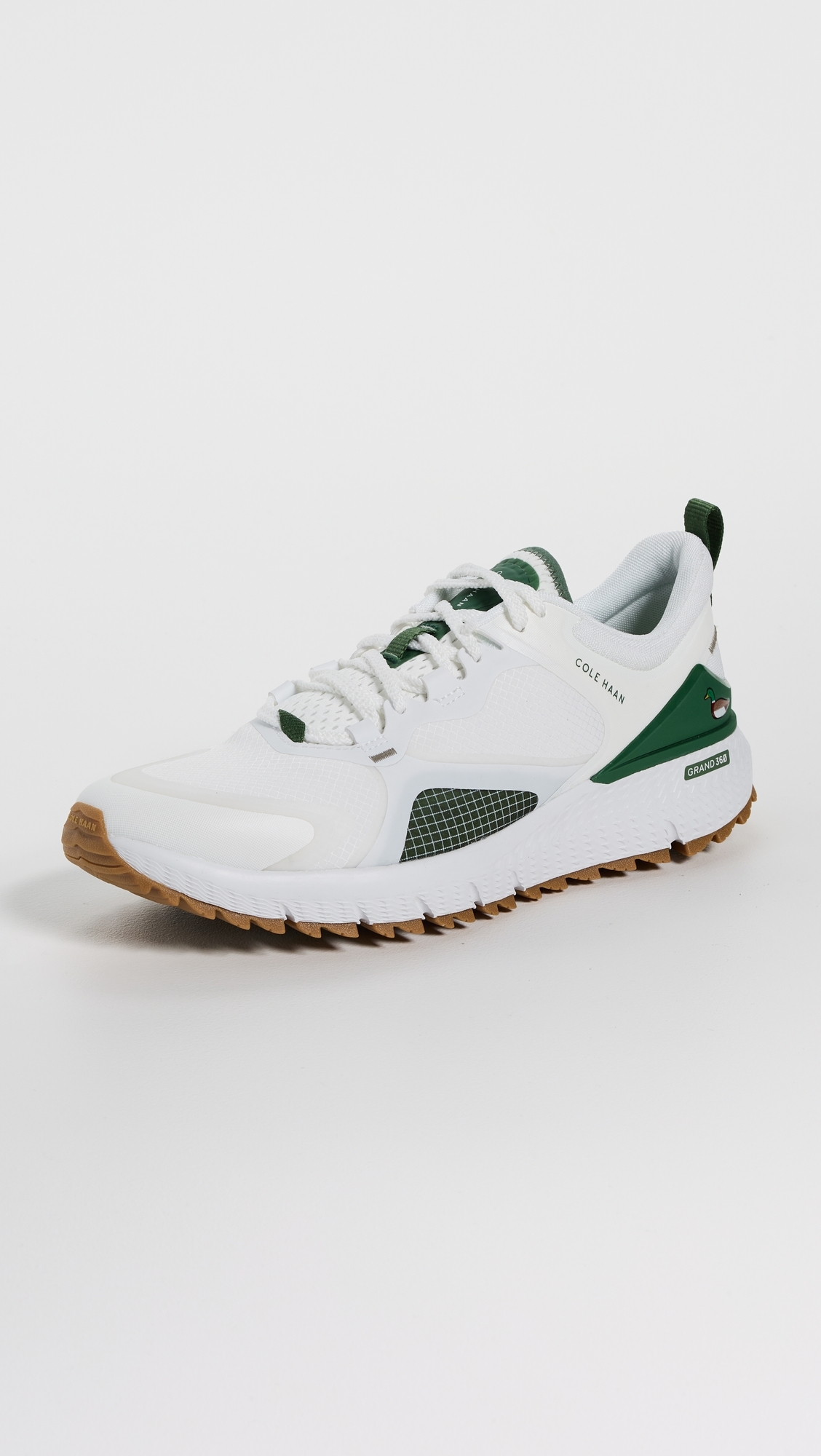 Cole Haan ZERGRAND Overtake II Golf Sneakers Optic White/Myrtle/Gum