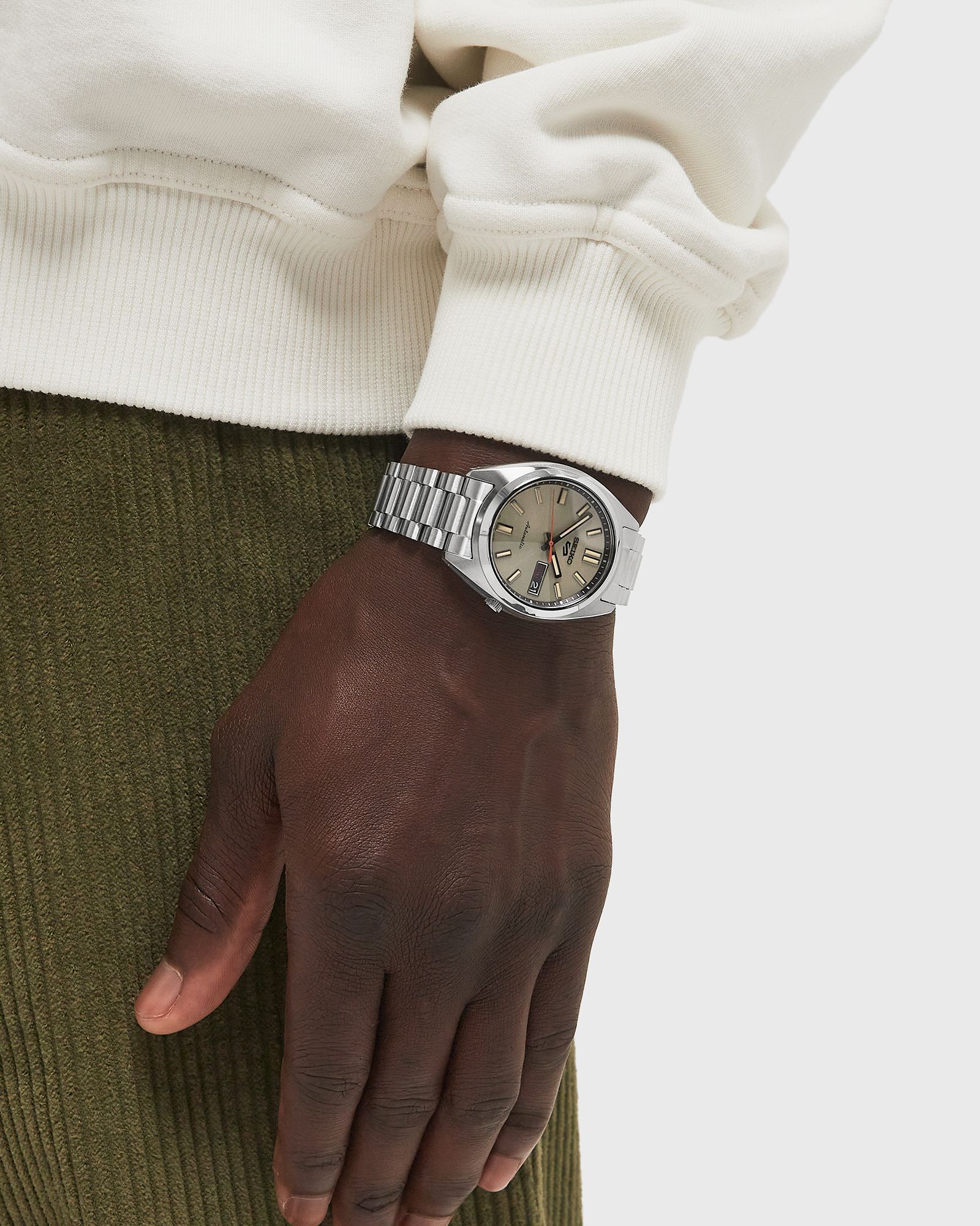 SRPK91 silver male Watches now available at BSTN