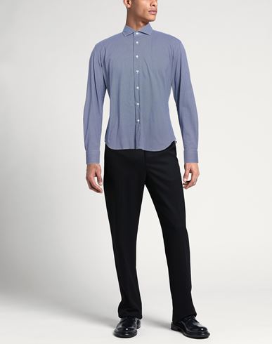 Man Shirt Navy Size 15 ½ Polyamide, Elastane