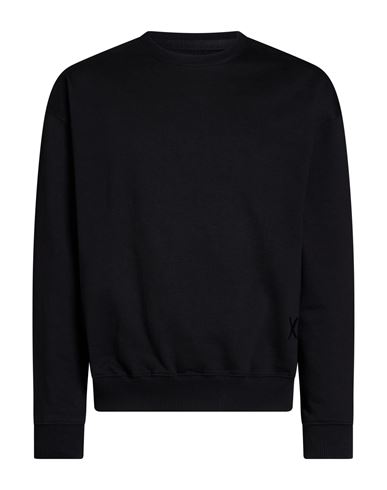 Man Sweatshirt Black Size S Organic cotton