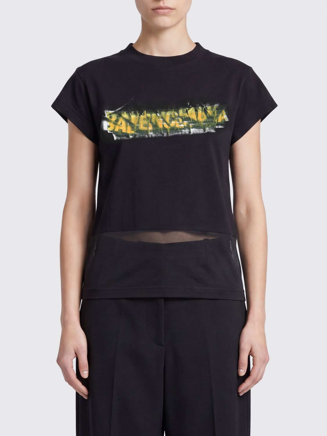 T-Shirt Woman color Black