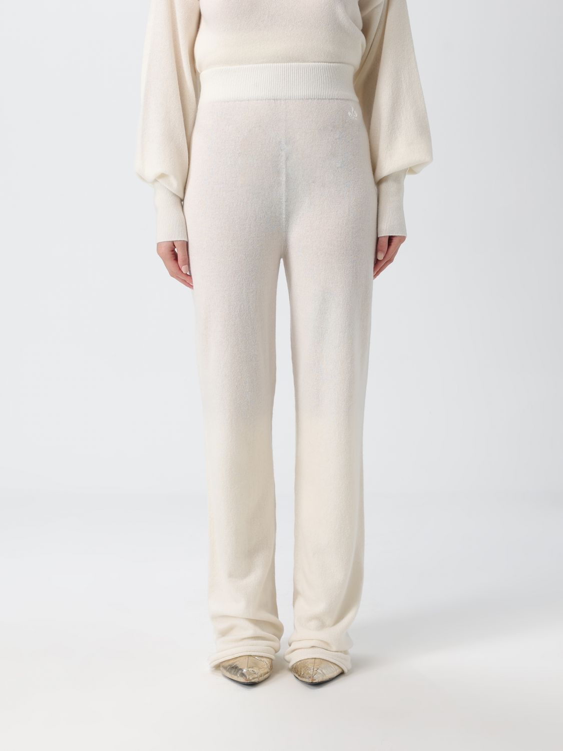 Pants Woman color White