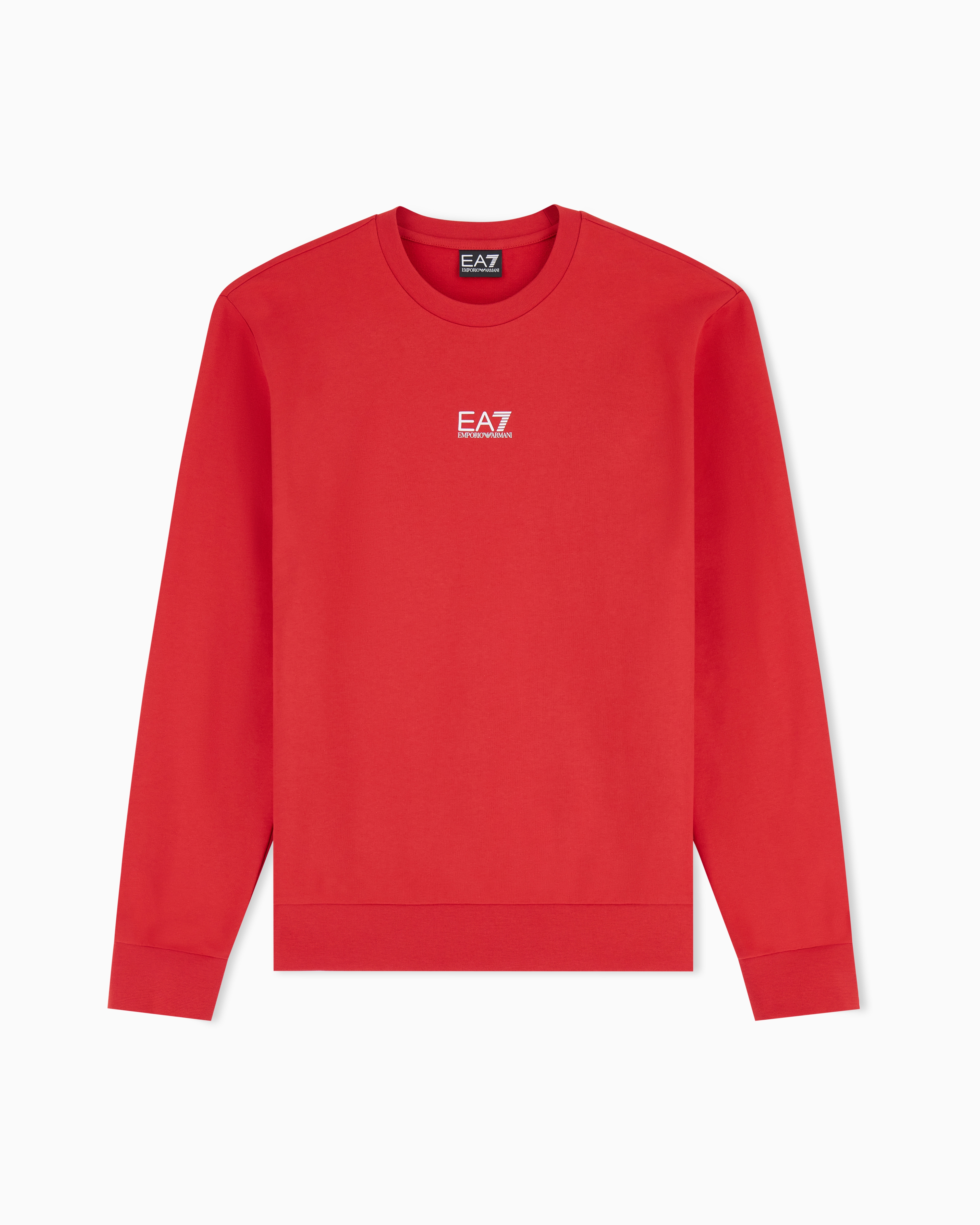 Long sleeve sweatshirt in cotton with logo Core Identity