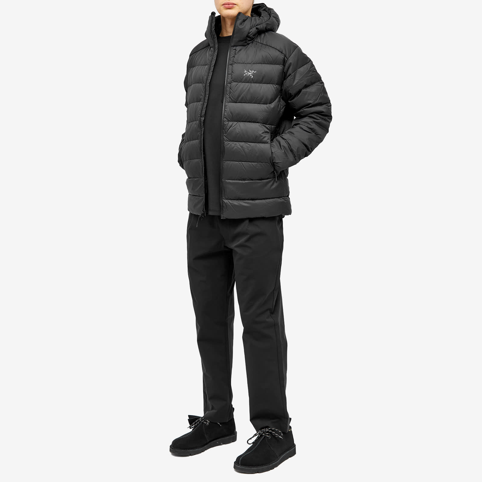 Men's Thorium Hoodie Jacket in Black