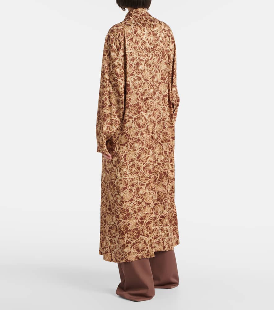 Leopard-print coat