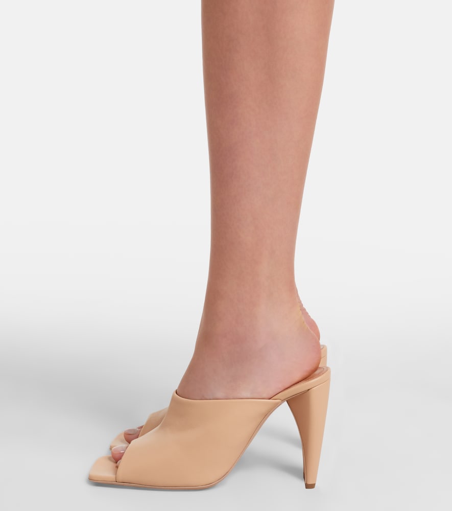 Palma leather mules