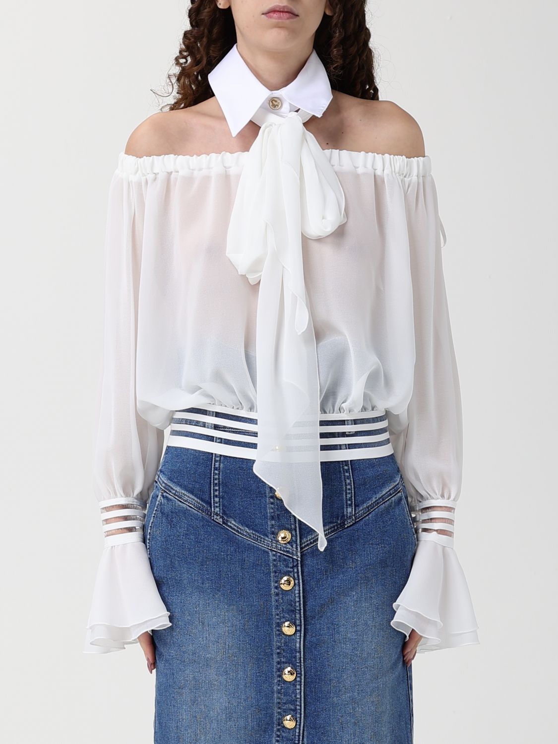 Shirt Woman color Ivory