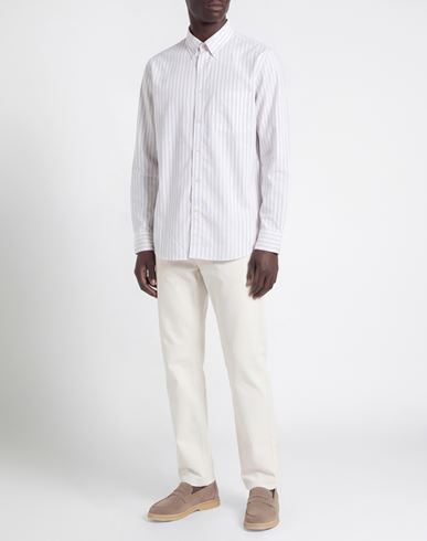 Man Shirt Beige Size XL Organic cotton