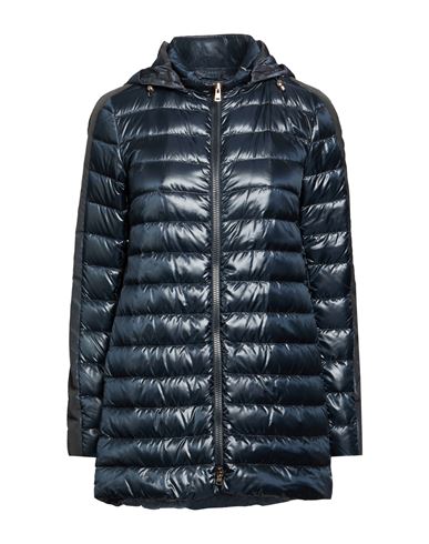 Woman Puffer Navy Size 10 Polyamide, Polyester