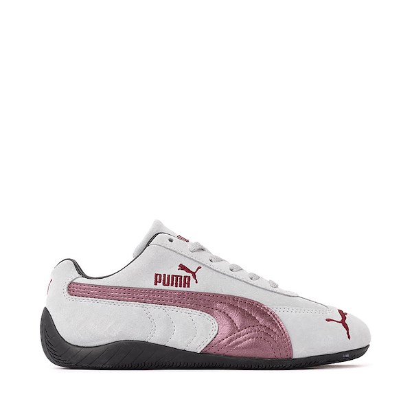 Womens PUMA Speedcat OG Athletic Shoe - Gray / Maroon