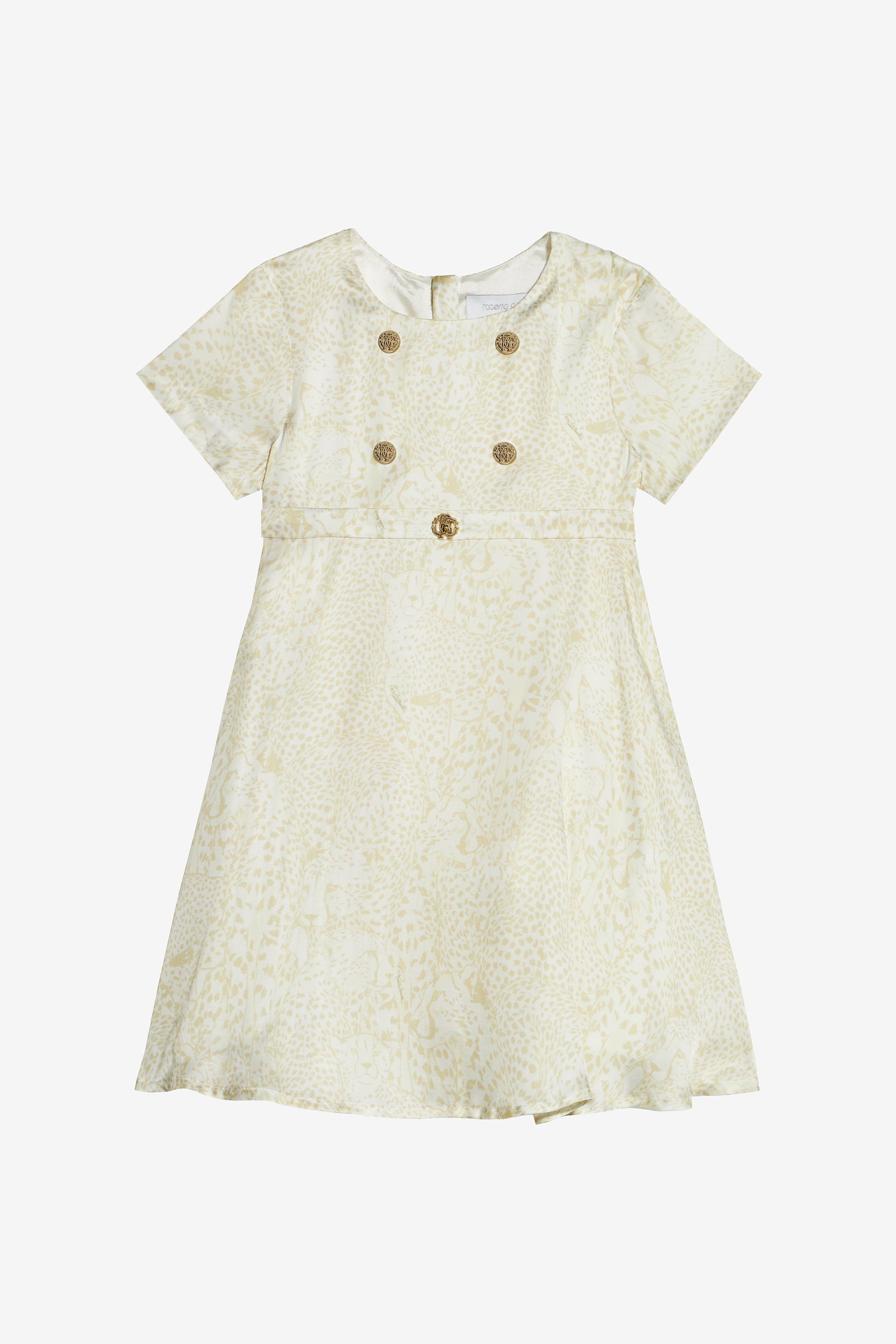 Dress With Cheetahs And Cheetah Skin - Female Girls (4