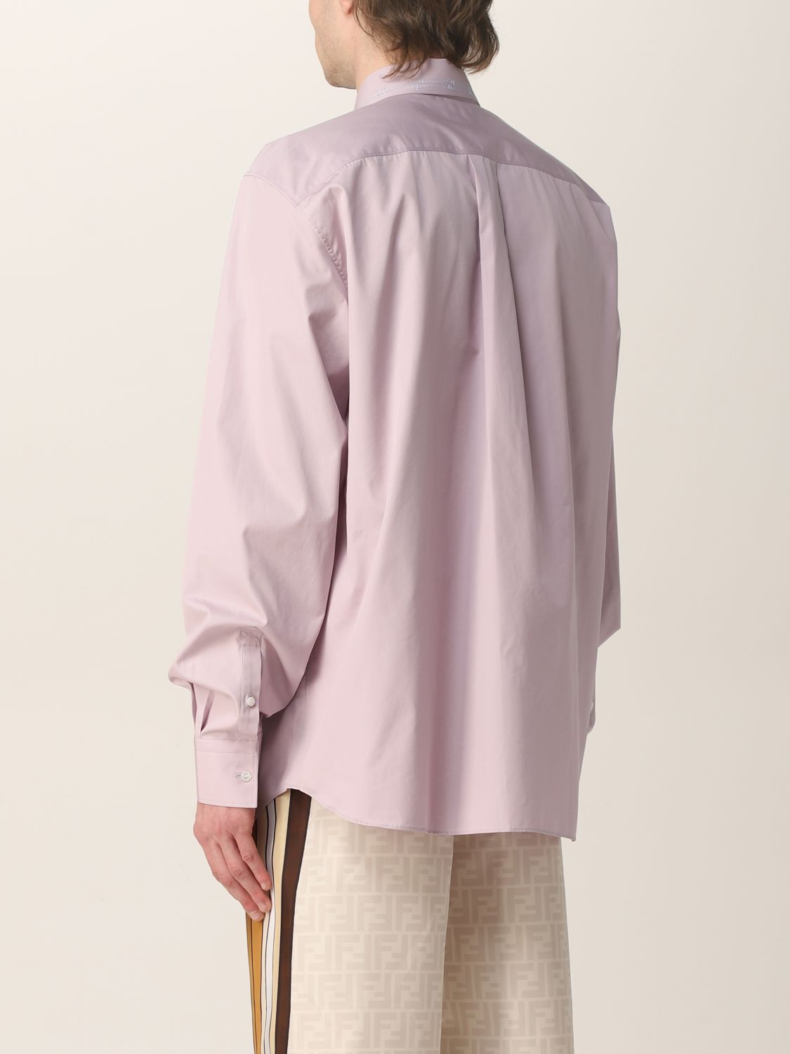 Shirt Men colour Lilac