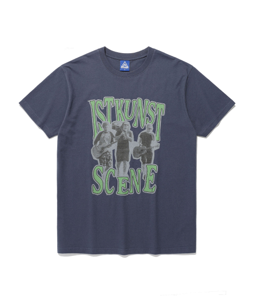 SCENE BAND TEE_NAVY