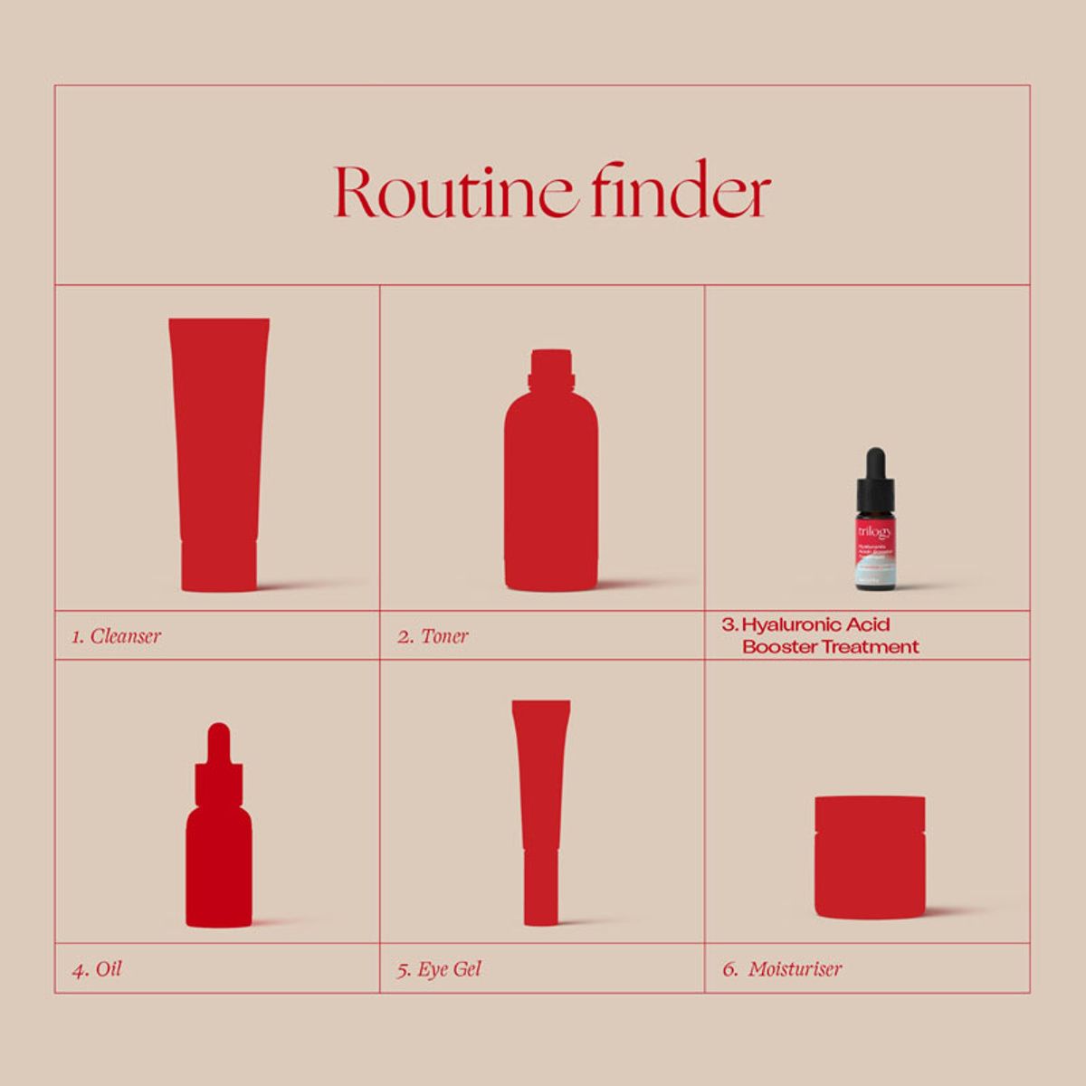 Trilogy Hyaluronic Acid+ Booster in Clear