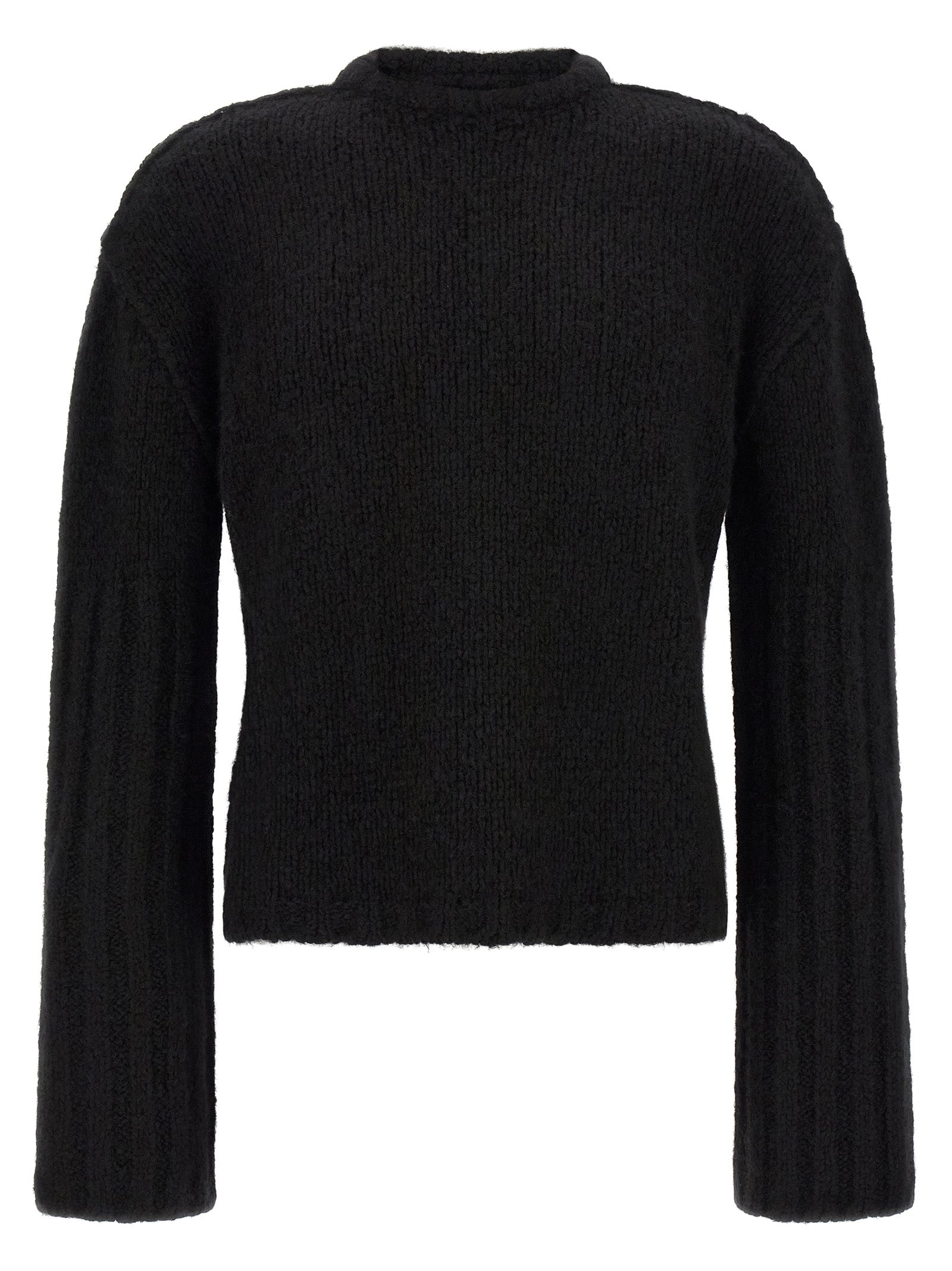 Cashmere and Silk Sweater — Black