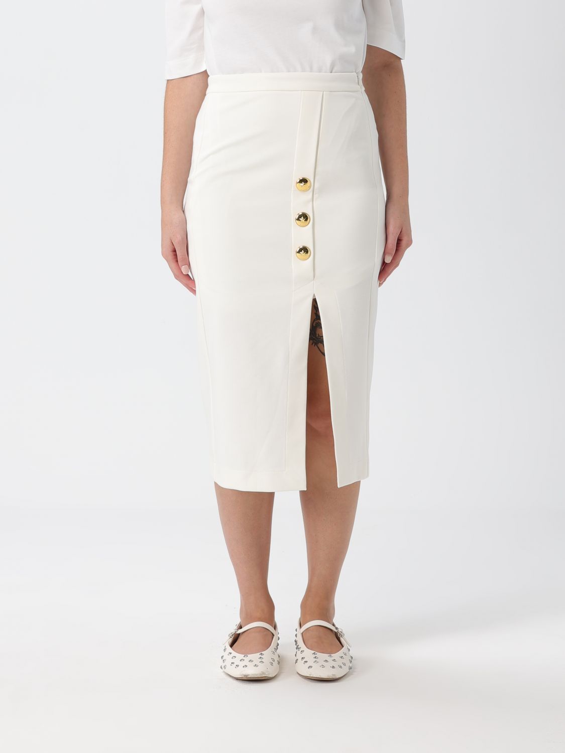 Skirt Woman color White