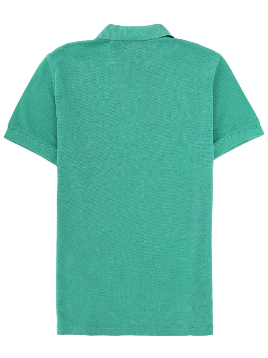 Slim-Fit Lyocell and Cotton-Blend Piqué Polo Shirt
