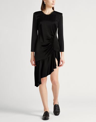 Woman Midi dress Black Size 8 Acetate, Viscose