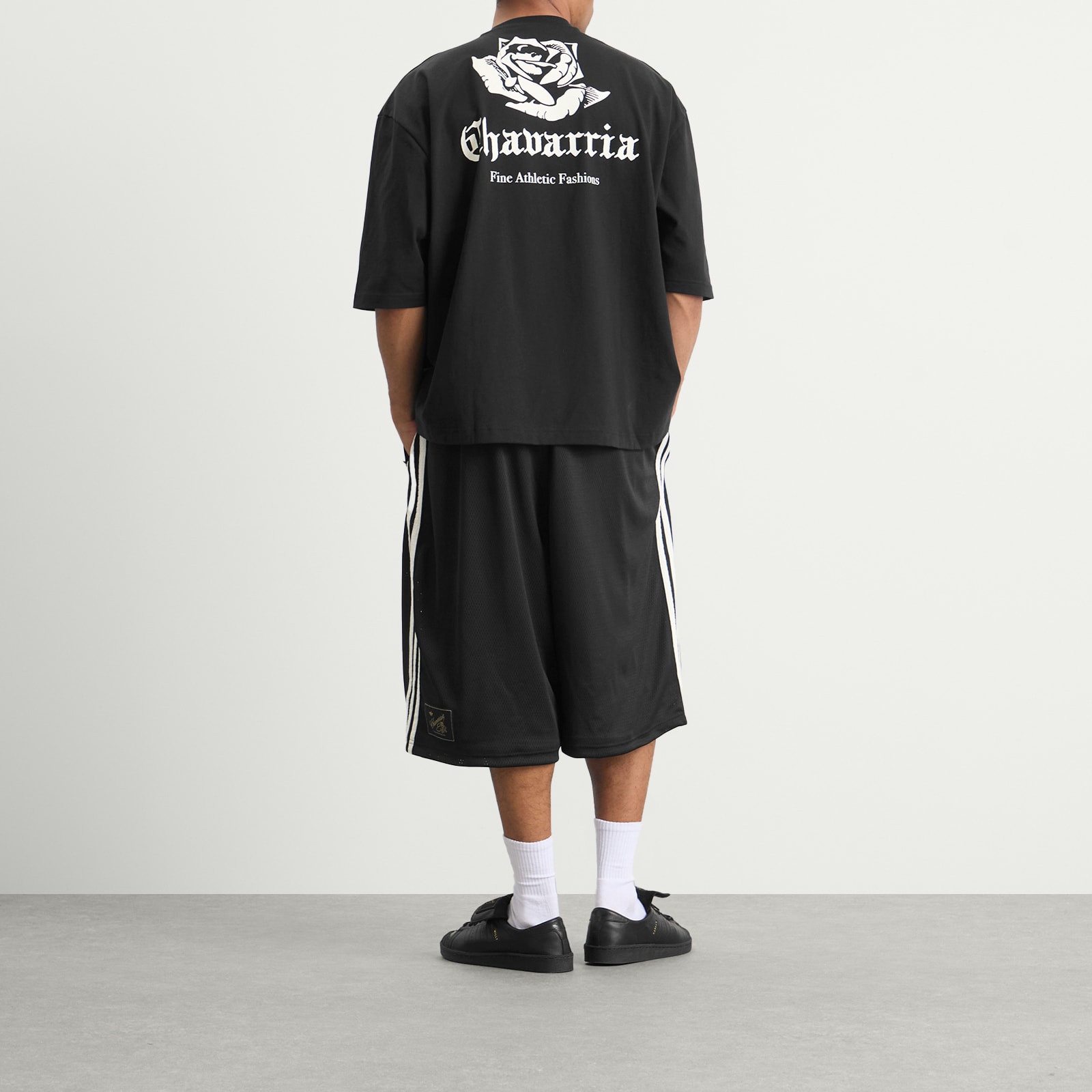 Men's x Willy Chavarria Logo T-Shirt in Black